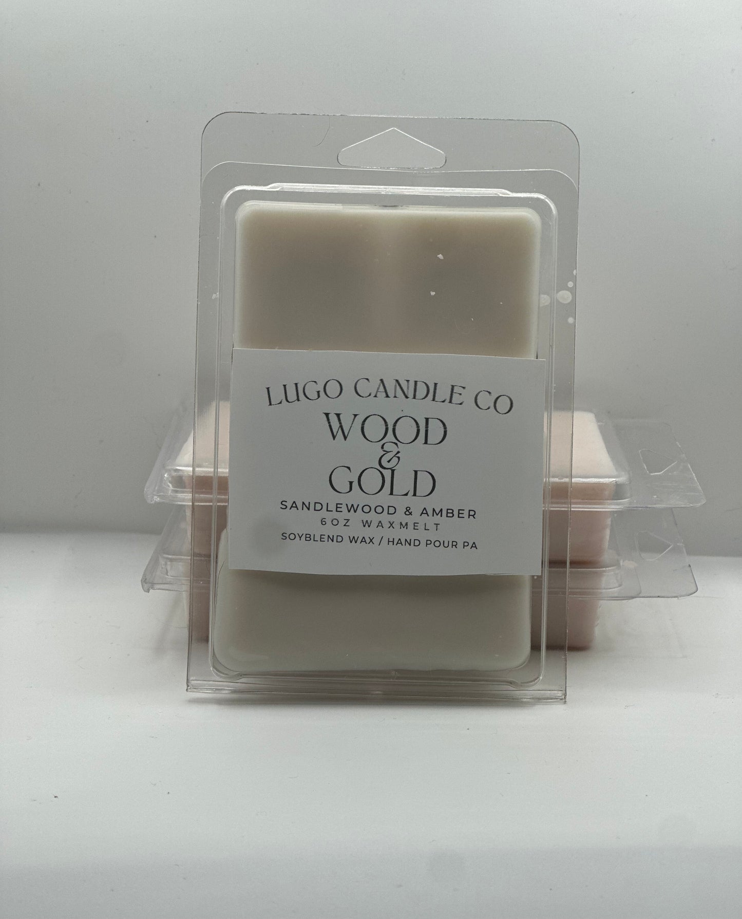 Wood & Gold 6 oz Wax Melt