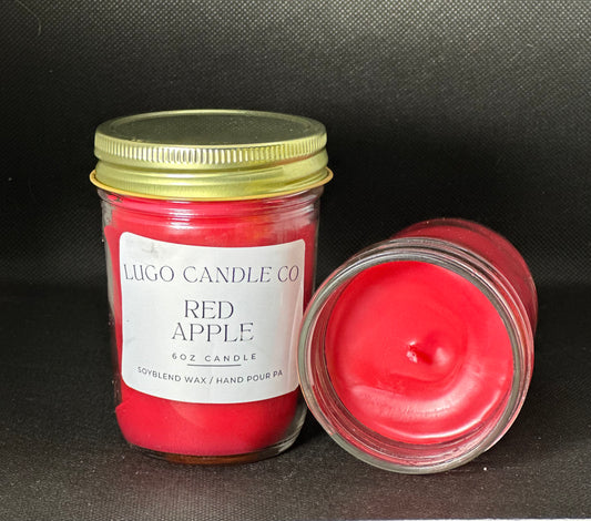 Red Apple 6oz Candle