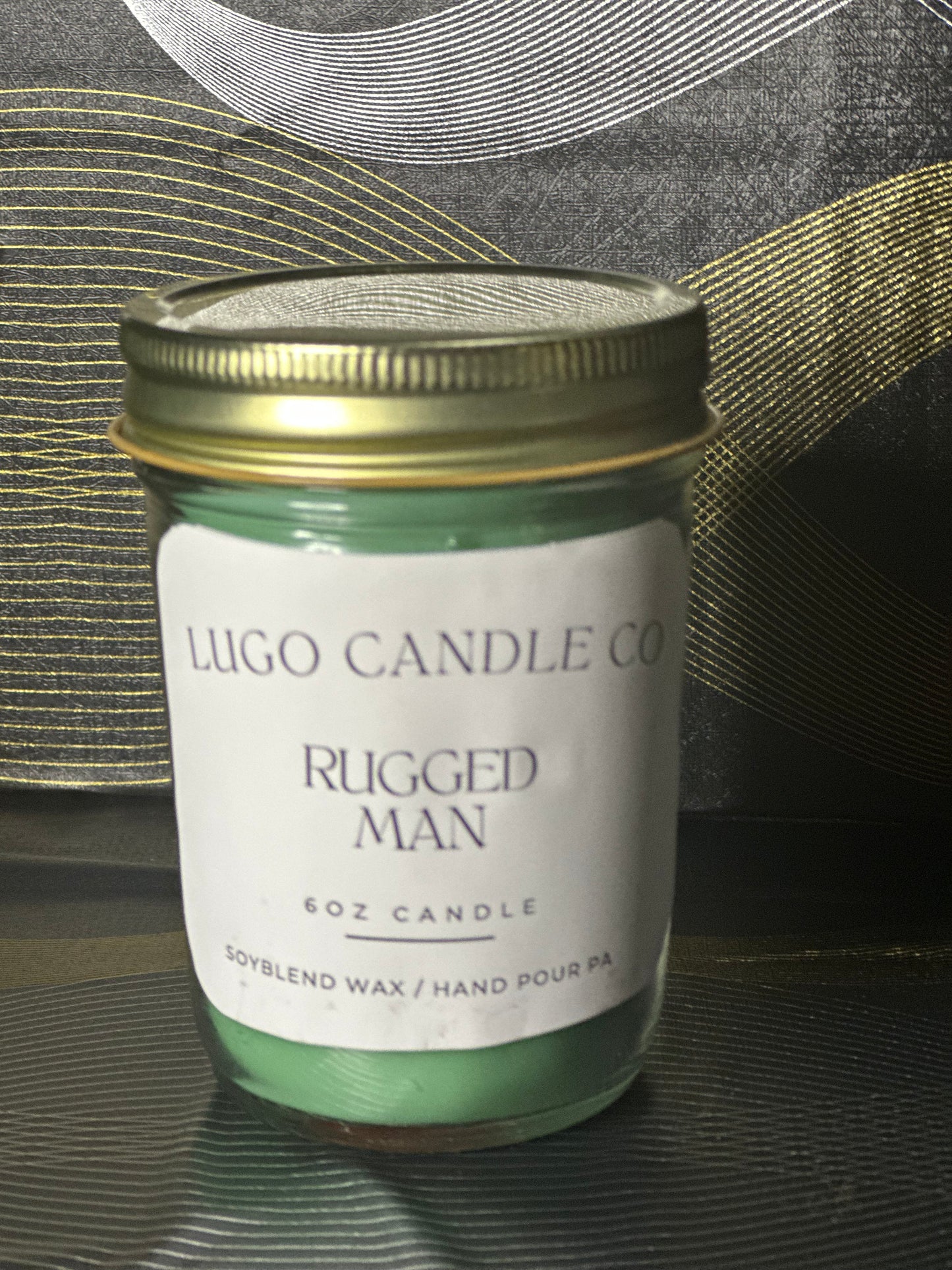 Rugged Man 6oz Candle